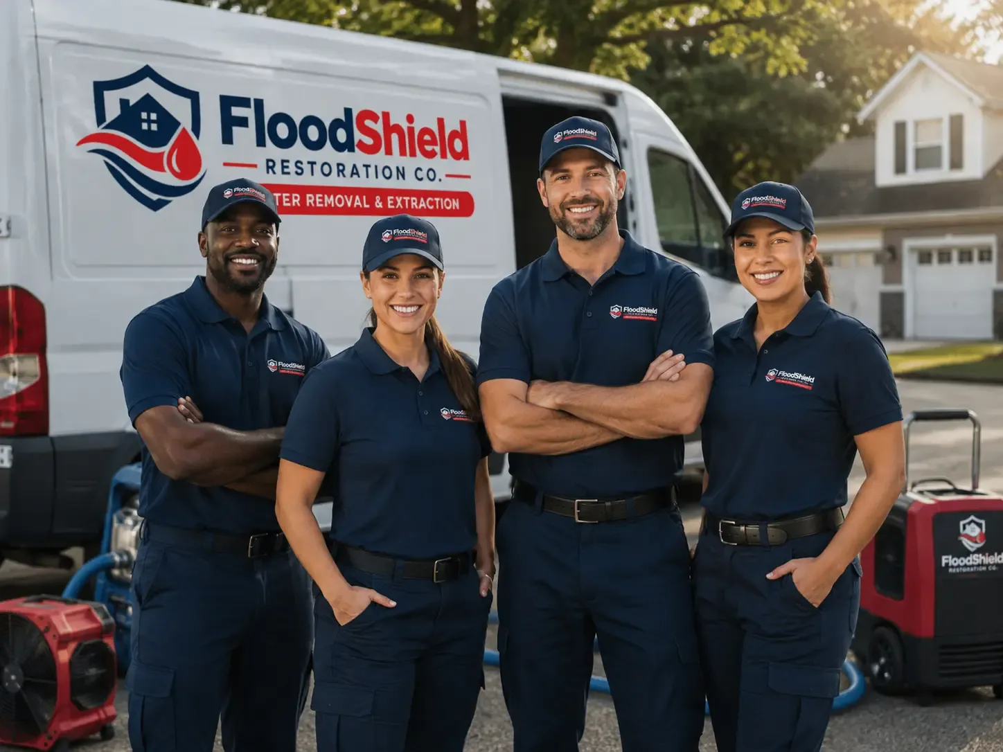 Flood Damage Restoration company in Falls, PA